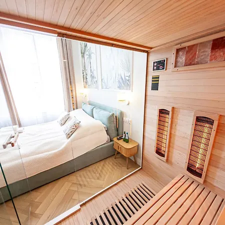 דירה Ola Grand Sauna & Jacuzzi גדנסק